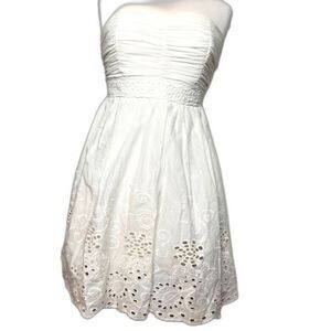 Women's Michelle Sweetheart Embroidered romantic Dress 100% cotton 11